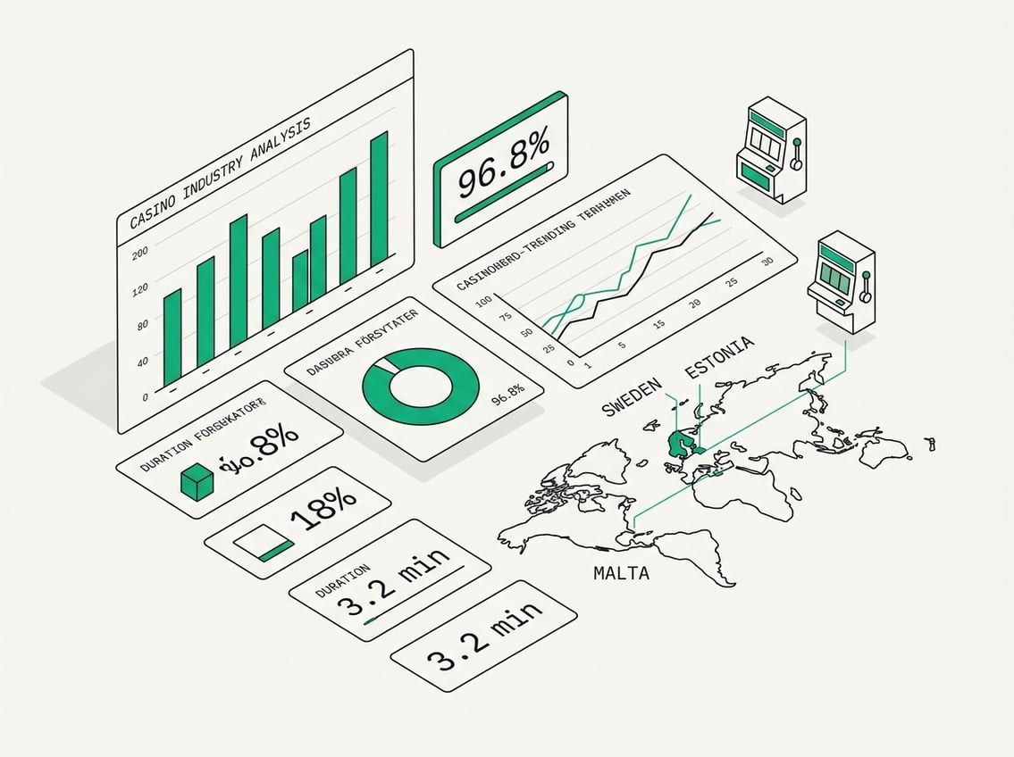Datadriven analys av utländska casinos-marknaden